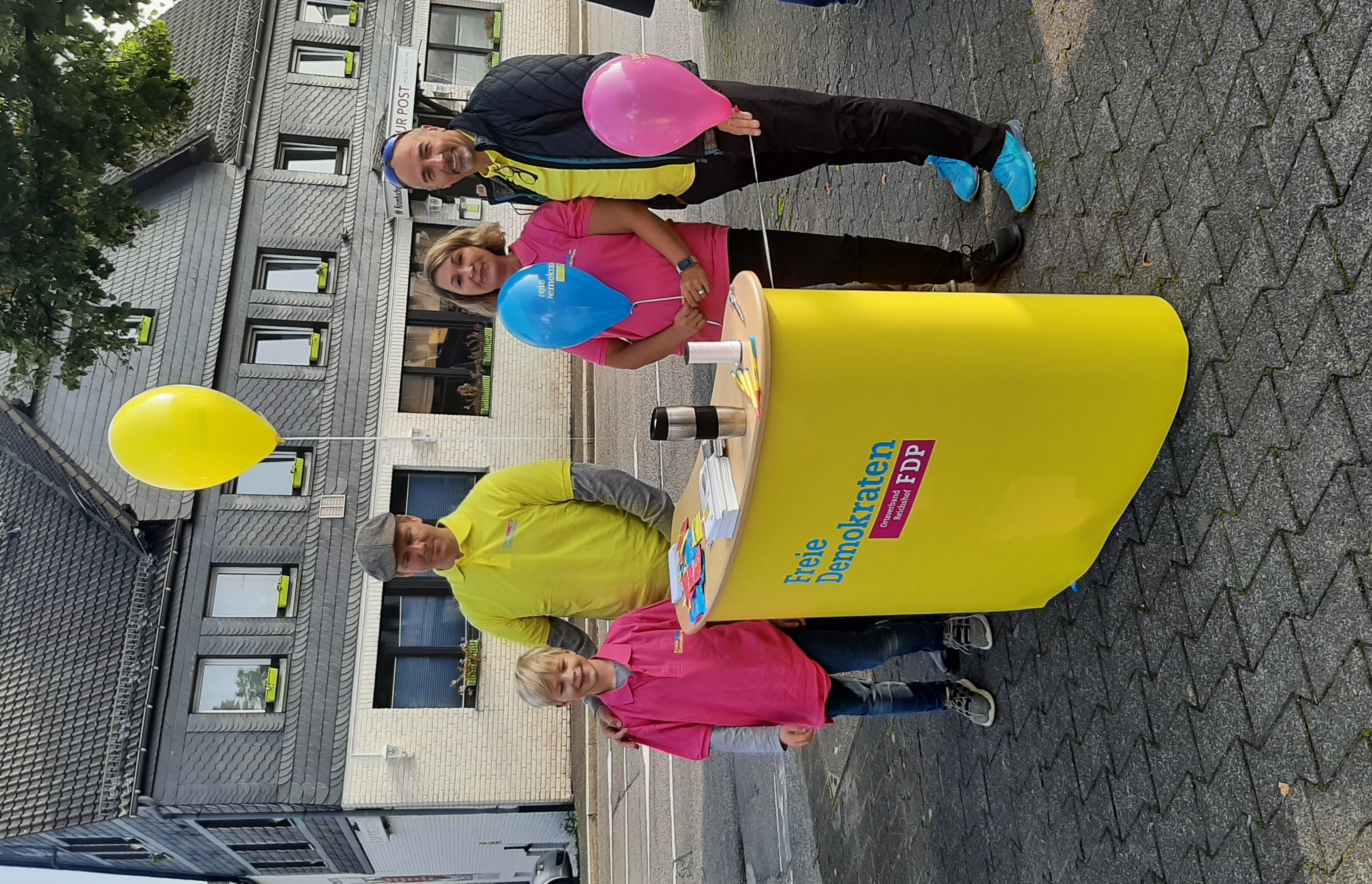 Wahlstand FDP Reichshof 2