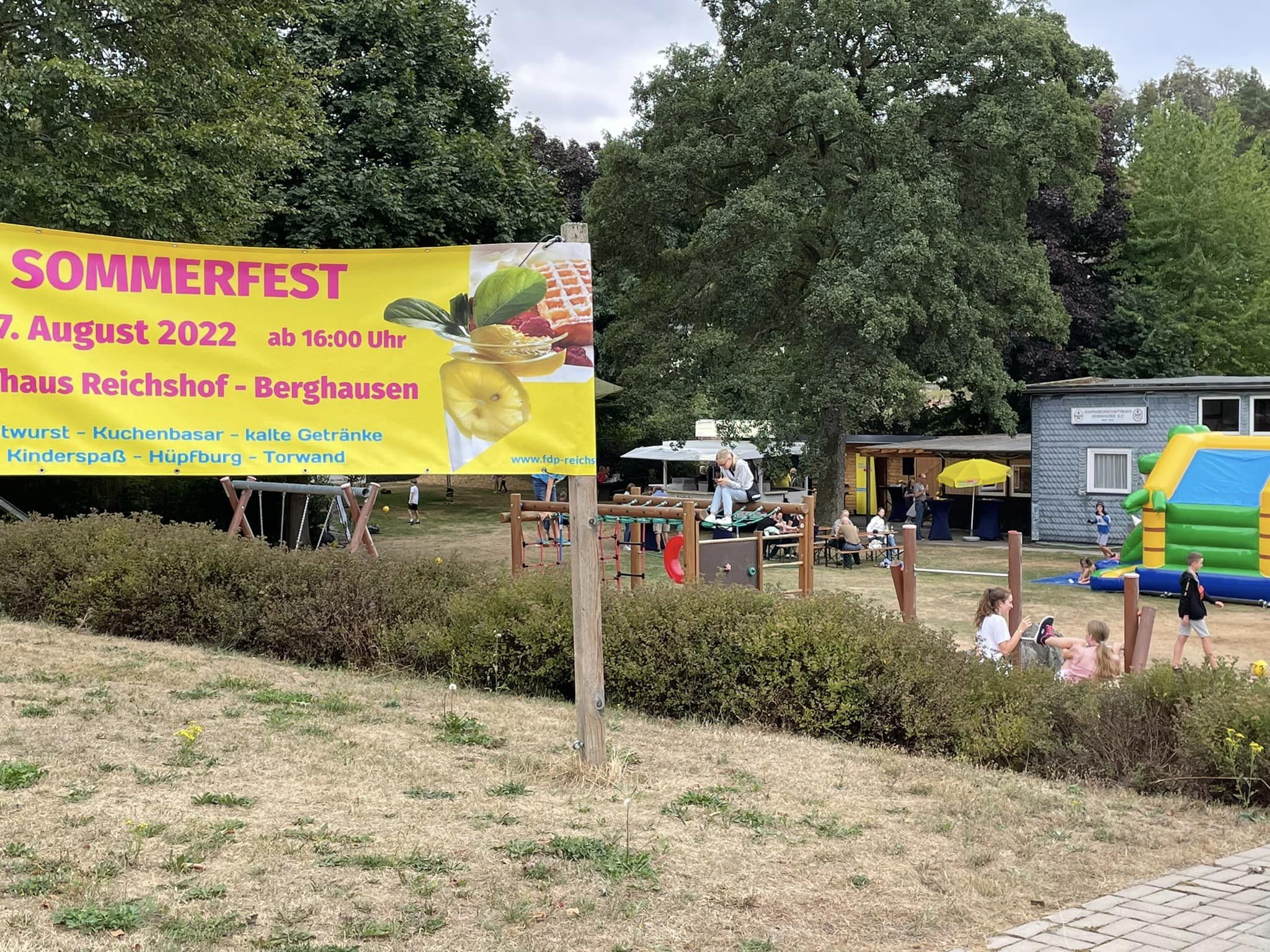 Unser Sommerfest am Dorfhaus in Berghausen